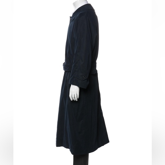 Burberry Men’s lined navy trench coat US40 - Picture 3 of 7